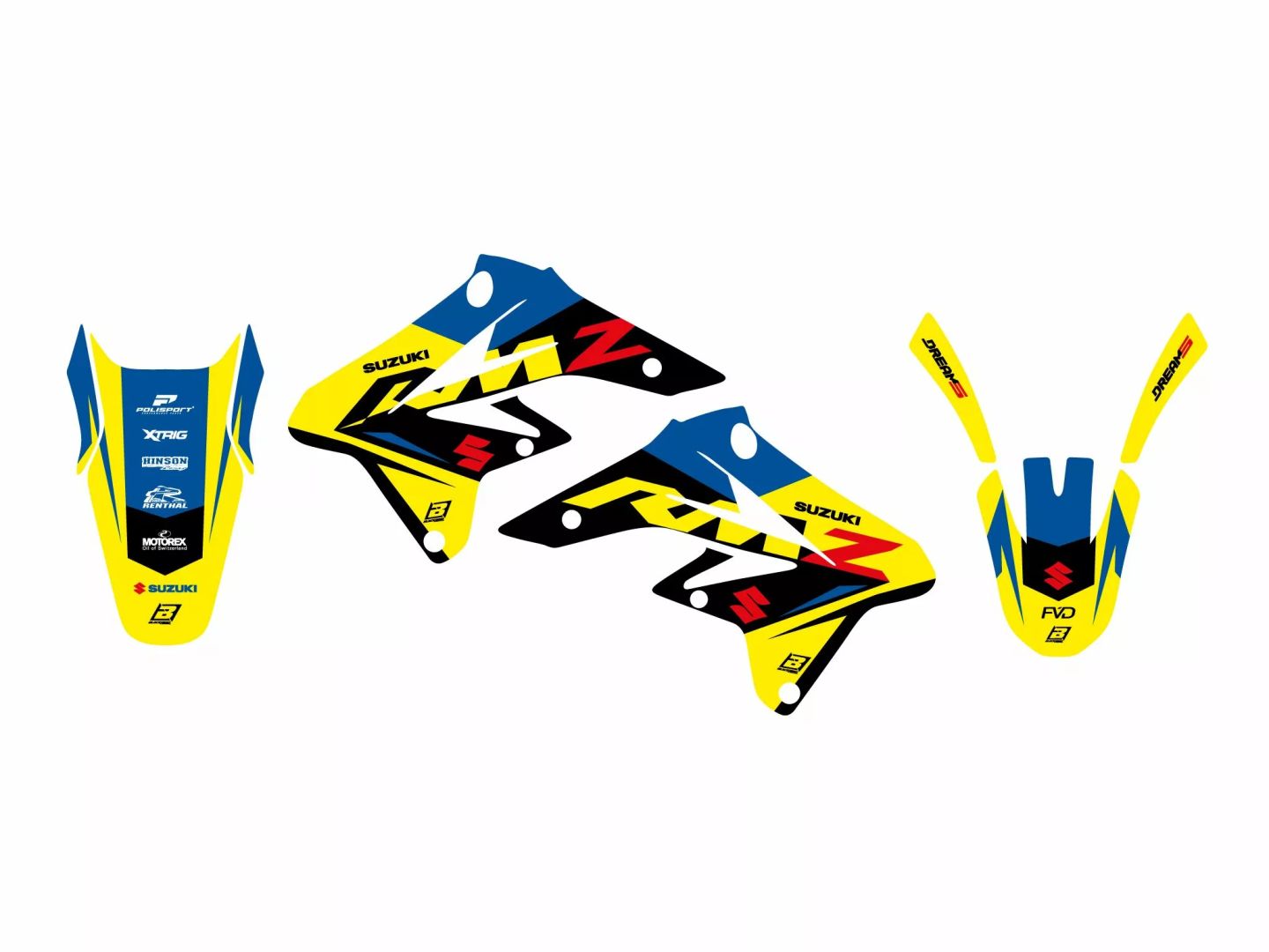 Blackbird racing 2314ab Dream 5 grafikus készlet 0